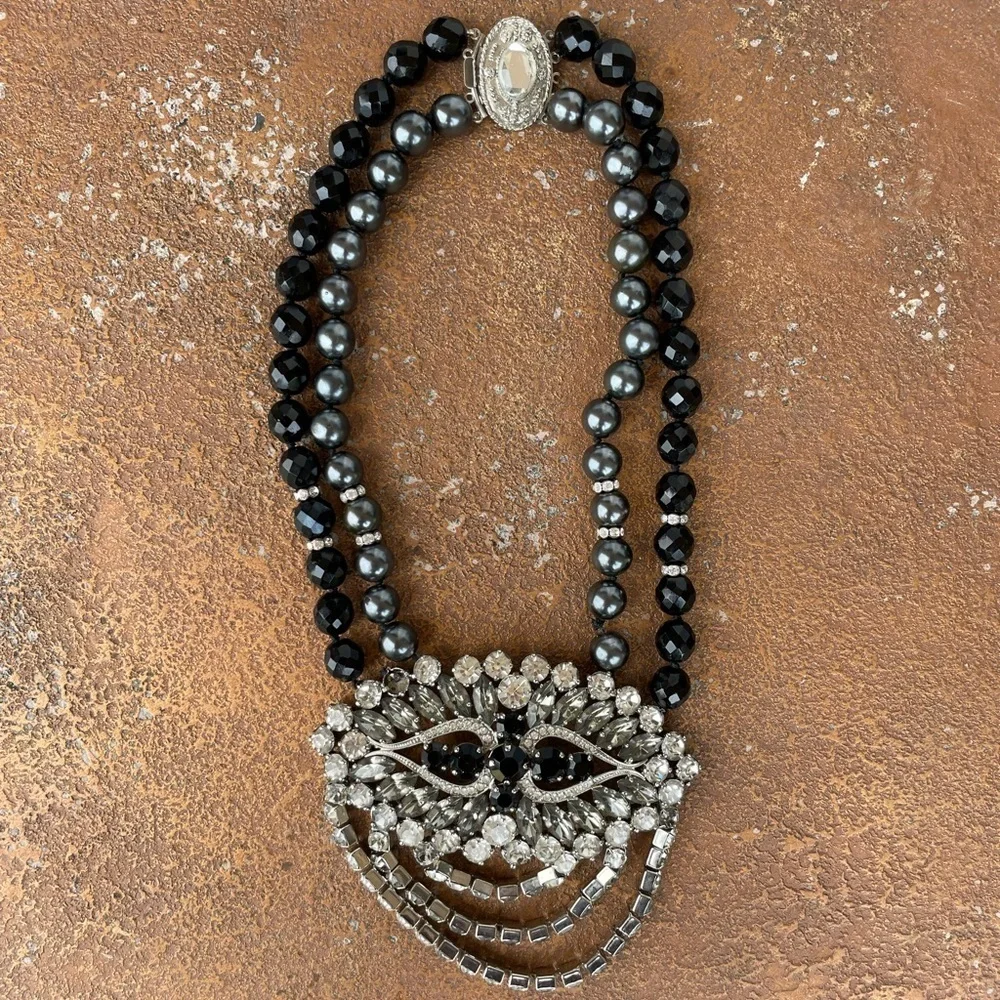 Caribbean costume jewelry necklace